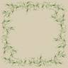 Ubrus 84x84 Dsilk Foliage - Duni - Ubrusy, šerpy, prostírky - Omyvatelný ubrus Duni - Ubrusy, šerpy, prostírky - Omyvatelný ubrus