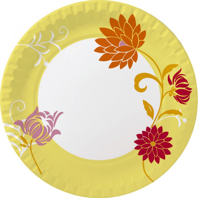 Talíř papírový 22cm Capri Yellow 10ks | Duni - Rautové nádobí - Párty nádobí Talíř papírový 22cm Capri Yellow 10ks | Duni - Rautové nádobí - Párty nádobí