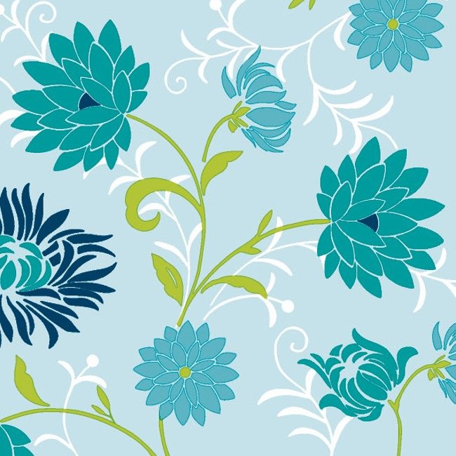 Ubrousek 24x24 3V Capri Blue 20ks | Duni - Ubrousky, kapsy na příbory - 3 vrstvé ubrousky Ubrousek 24x24 3V Capri Blue 20ks | Duni - Ubrousky, kapsy na příbory - 3 vrstvé ubrousky