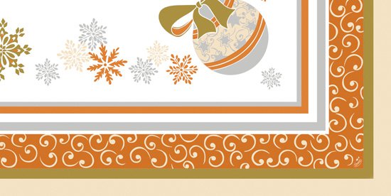 Ubrus 84x84 DCel Christm.Charm neomyvat. | Duni - Ubrusy, šerpy, prostírky - Neomyvatelný ubrus Ubrus 84x84 DCel Christm.Charm neomyvat. | Duni - Ubrusy, šerpy, prostírky - Neomyvatelný ubrus