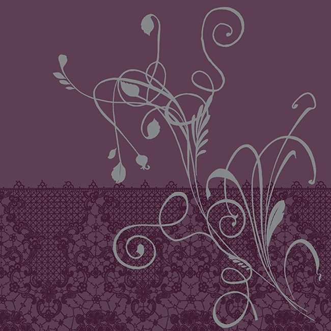 Ubrousek 40x40 DNL Lea Plum 12ks | Duni - Ubrousky, kapsy na příbory - Dunilin 40x40 Ubrousek 40x40 DNL Lea Plum 12ks | Duni - Ubrousky, kapsy na příbory - Dunilin 40x40