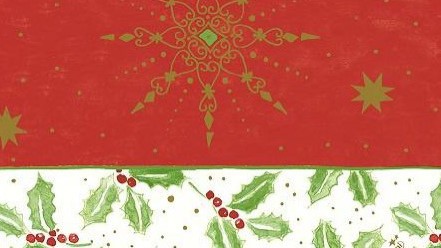 Ubrus 84x84 DCel Classic Christmas neo | Duni - Ubrusy, šerpy, prostírky - Neomyvatelný ubrus