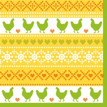 Ubrousek 33x33 3V Easter Knit 20ks | Duni - Ubrousky, kapsy na příbory - 3 vrstvé ubrousky Ubrousek 33x33 3V Easter Knit 20ks | Duni - Ubrousky, kapsy na příbory - 3 vrstvé ubrousky