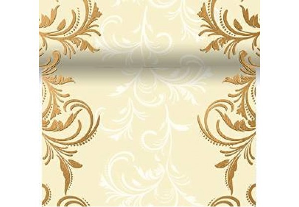 Téte-a-Téte 0.4x4.8m Grace cream | Duni - Ubrusy, šerpy, prostírky - Šerpy Téte-a-Téte 0.4x4.8m Grace cream | Duni - Ubrusy, šerpy, prostírky - Šerpy
