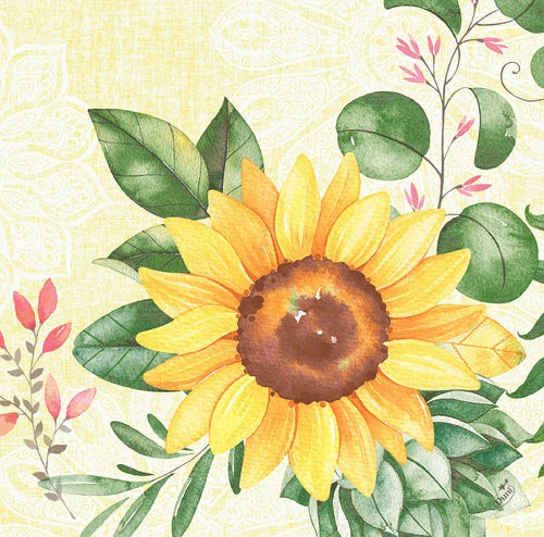 Ubrousek 40x40 Dsoft Sunflower 60ks | Duni - Ubrousky, kapsy na příbory - Airlaid 40x40 Ubrousek 40x40 Dsoft Sunflower 60ks | Duni - Ubrousky, kapsy na příbory - Airlaid 40x40