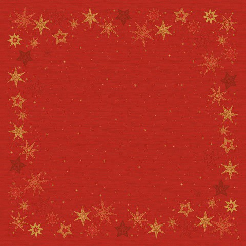 Ubrus 84x84 Star Stories Red Neomyvatel | Duni - Ubrusy, šerpy, prostírky - Neomyvatelný ubrus Ubrus 84x84 Star Stories Red Neomyvatel | Duni - Ubrusy, šerpy, prostírky - Neomyvatelný ubrus