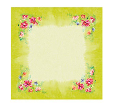 Ubrus 84x84 DSilk Garden Joy omyvatelný | Duni - Ubrusy, šerpy, prostírky - Omyvatelný ubrus Ubrus 84x84 DSilk Garden Joy omyvatelný | Duni - Ubrusy, šerpy, prostírky - Omyvatelný ubrus