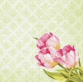Ubrousek 40x40 Dsoft Love Tulips 60ks | Duni - Ubrousky, kapsy na příbory - Airlaid 40x40 Ubrousek 40x40 Dsoft Love Tulips 60ks | Duni - Ubrousky, kapsy na příbory - Airlaid 40x40
