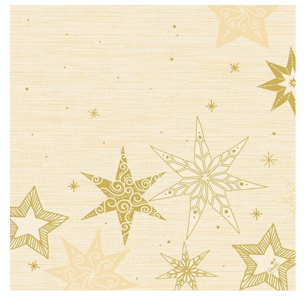 Ubrousek 40x40 Dsoft Star Stories Cr 12k | Duni - Ubrousky, kapsy na příbory - Airlaid 40x40 Ubrousek 40x40 Dsoft Star Stories Cr 12k | Duni - Ubrousky, kapsy na příbory - Airlaid 40x40
