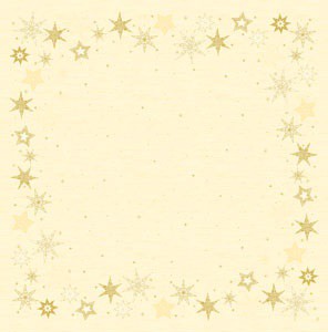 Ubrus 84x84 Star Stories Cream neom | Duni - Ubrusy, šerpy, prostírky - Neomyvatelný ubrus