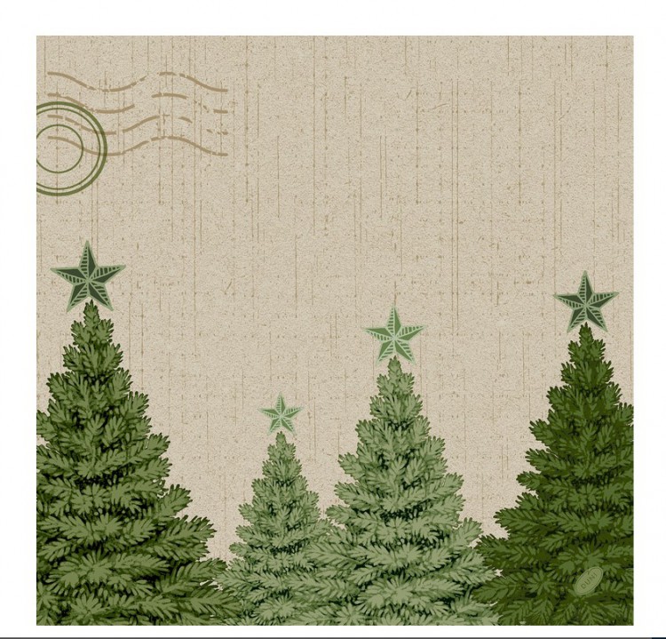 Ubrousek 40x40 Dsoft Fir Forest | Duni - Ubrousky, kapsy na příbory - Airlaid 40x40 Ubrousek 40x40 Dsoft Fir Forest | Duni - Ubrousky, kapsy na příbory - Airlaid 40x40