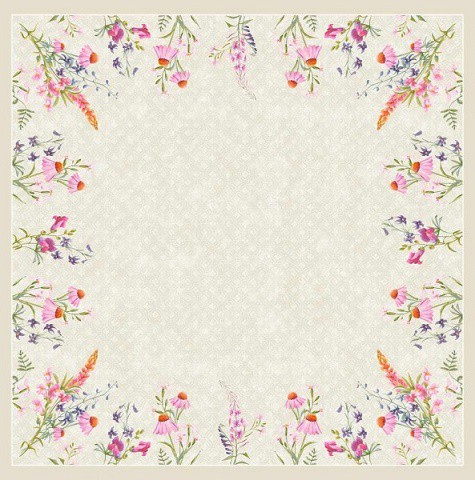 Ubrus 84x84 Dsilk Floret omyvat. | Duni - Ubrusy, šerpy, prostírky - Omyvatelný ubrus Ubrus 84x84 Dsilk Floret omyvat. | Duni - Ubrusy, šerpy, prostírky - Omyvatelný ubrus