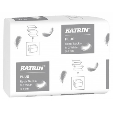 Katrin Resta ubrousky 2V celulóza 2100ks | Katrin - Skládané ručníky